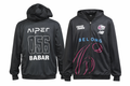Black training hoodie babar 056